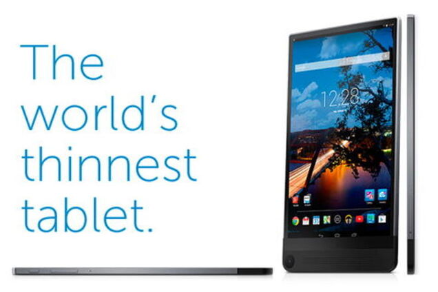 Представлен самый тонкий планшет с 3D-камерой