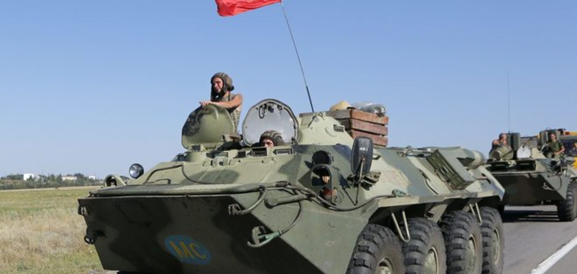 Из России в Украину продолжает проникать военная техника с живой силой