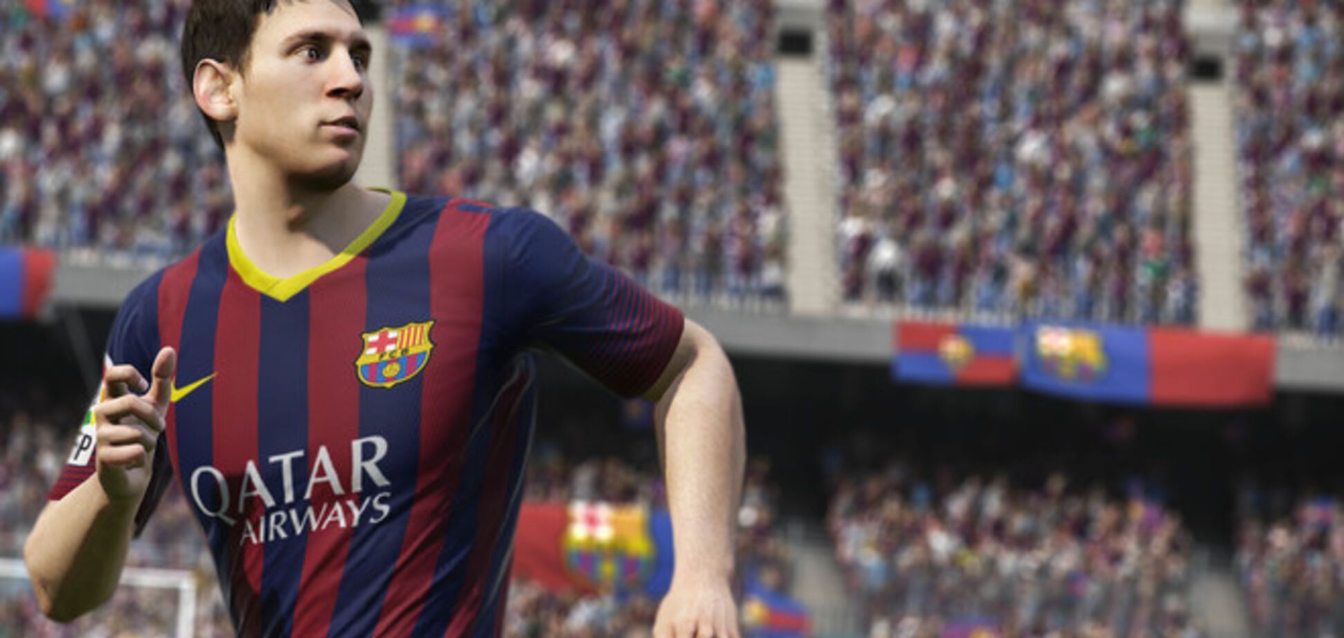 Месси сыграл за 'Барселону' в FIFA 15