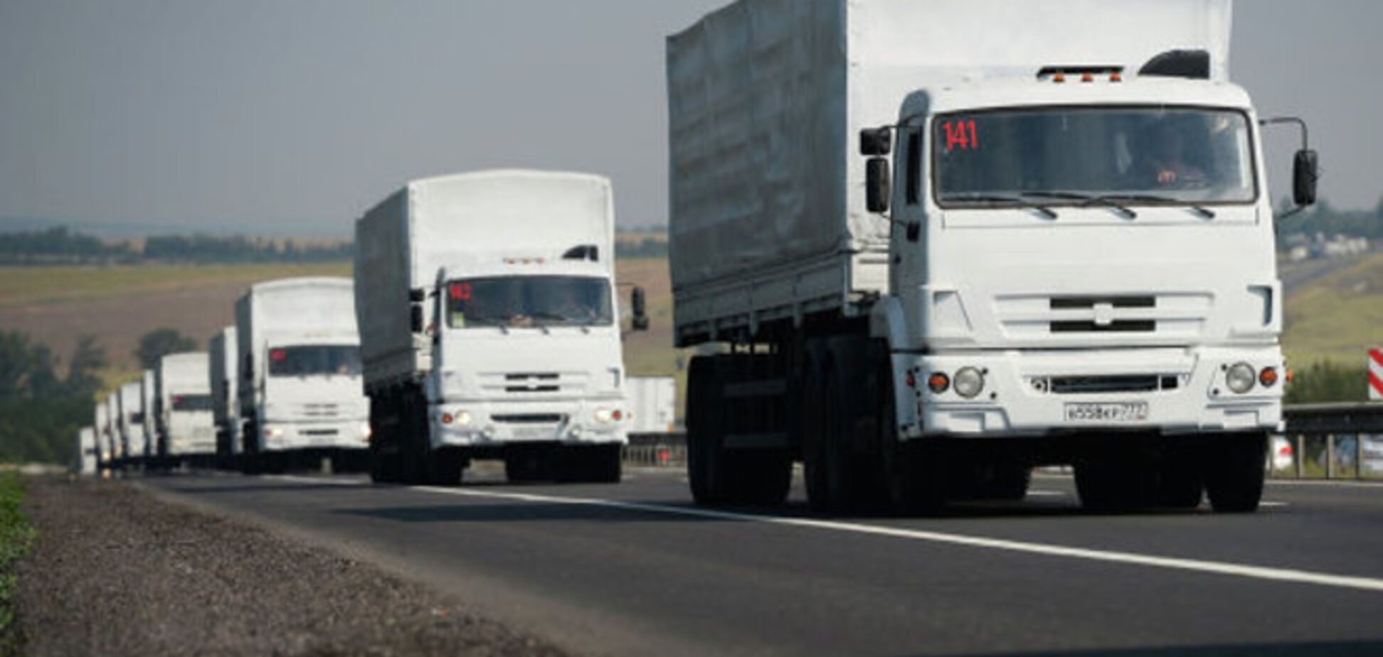 В РФ заявили, что весь второй гумконвой уже вернулся из Украины