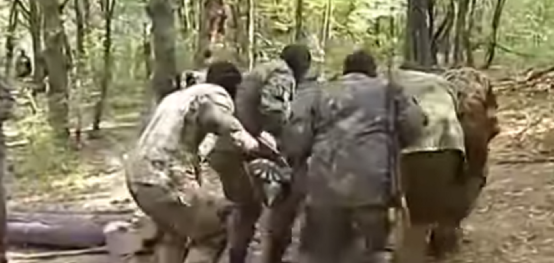Киевских партизан обучают российские военные