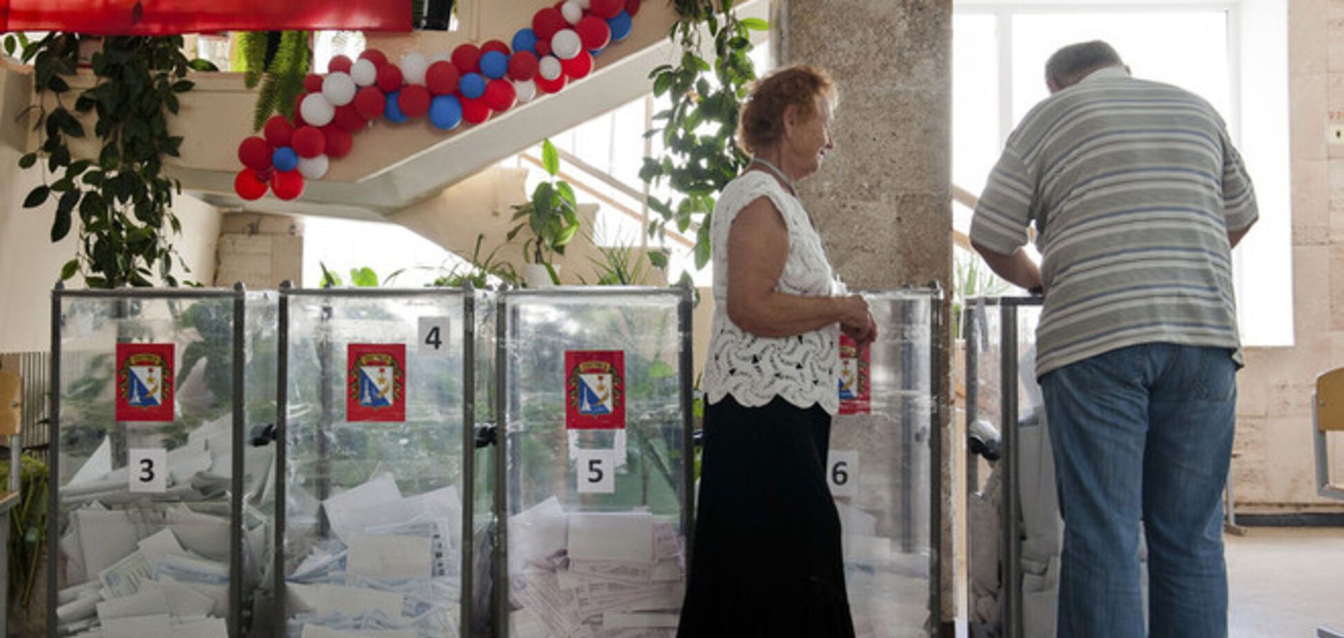 Менш ніж половина кримчан прийшли на 'вибори'