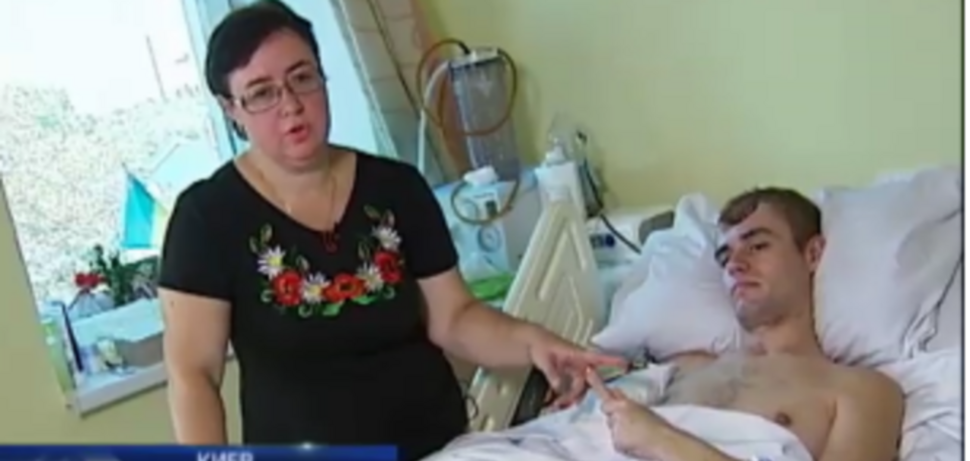 Раненый под Славянском боец пришел в себя после трех недель комы