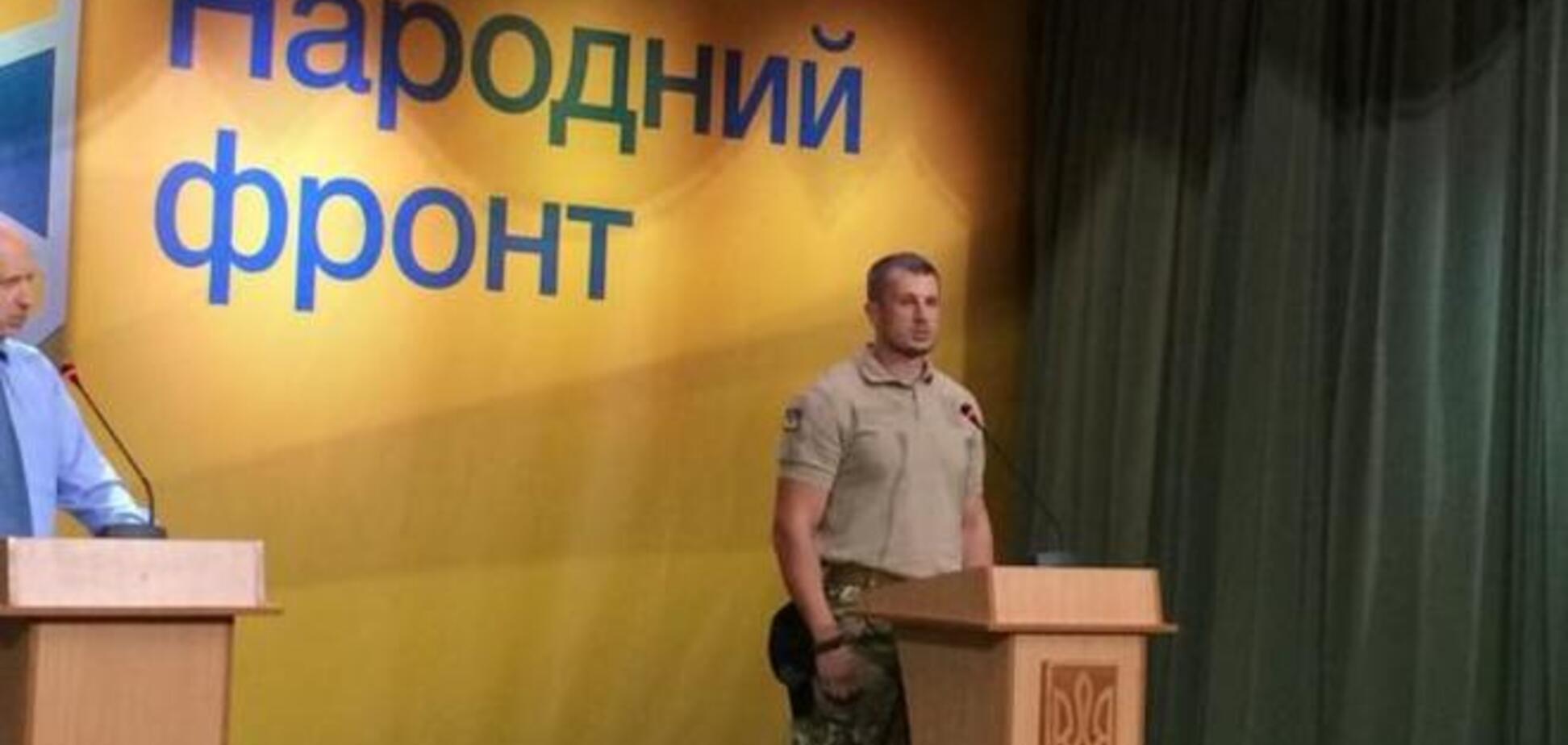 Эксперты призвали Яценюка не выдвигать комбата 'Азова' кандидатом в нардепы