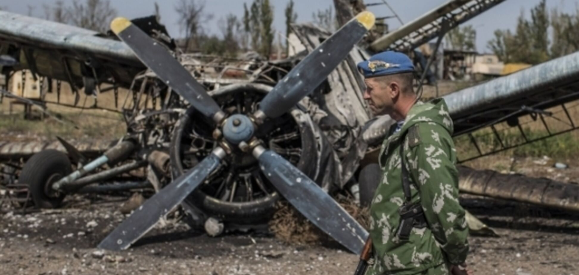У мережі з'явилися фото і відео знищеного аеропорту Луганська