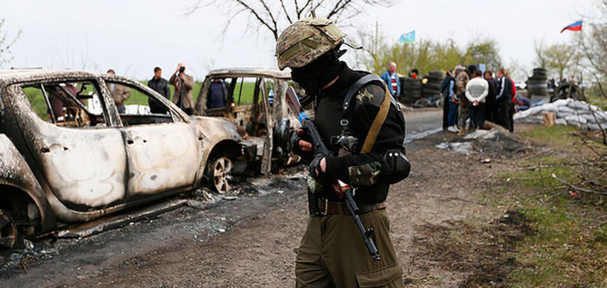 В Лисичанске террористы решили бежать от своих российских 'коллег'