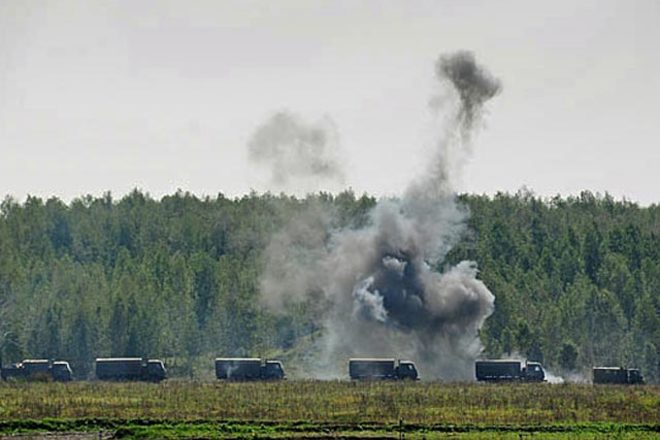 В России начались масштабные военные учения, в которых задействовано 100 тысяч военнослужащих