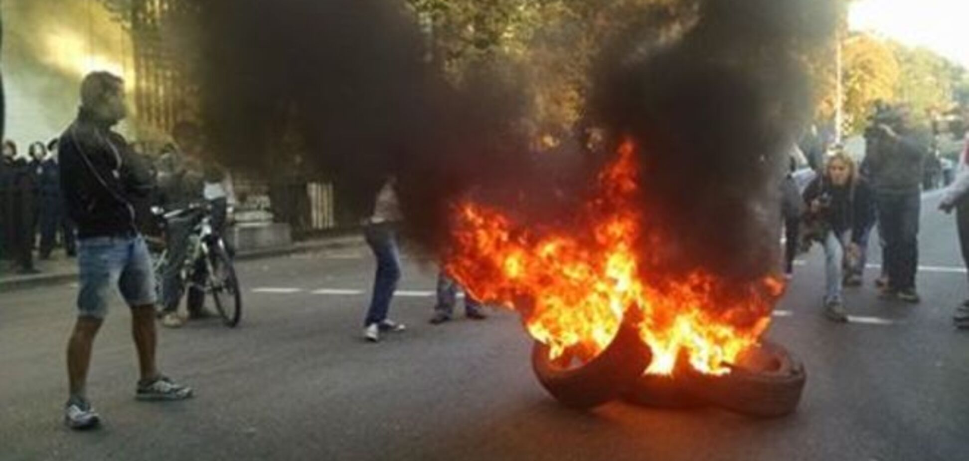 В Киеве завели дело из-за нападения на гвардейца под Радой