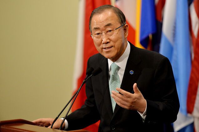 Генсек ООН увидел соблюдение перемирия на Донбассе