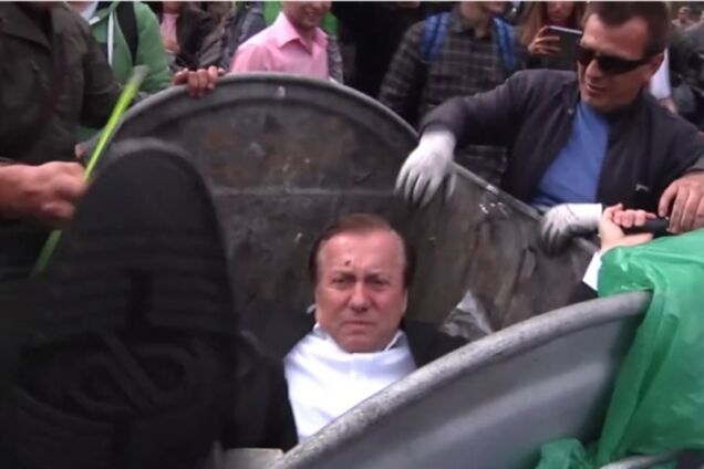 Геращенко назвала дикостью историю с Журавским в мусорном баке