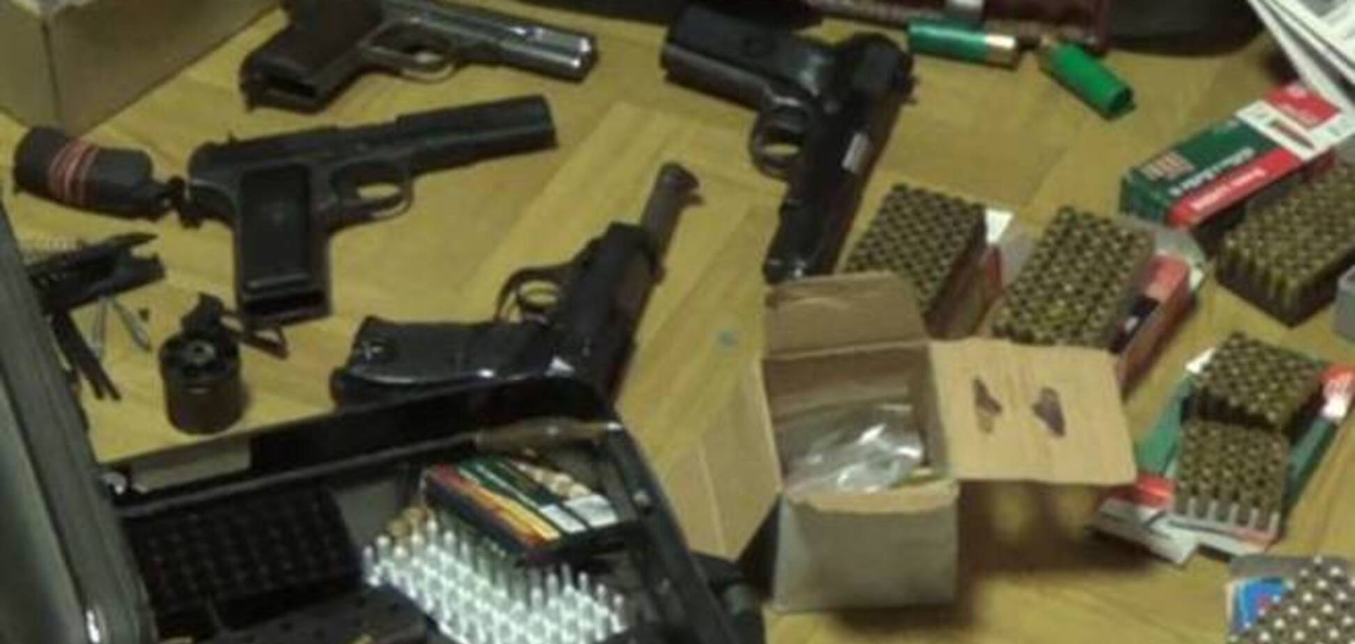 Милиция обнаружила у жителя Борисполя арсенал оружия