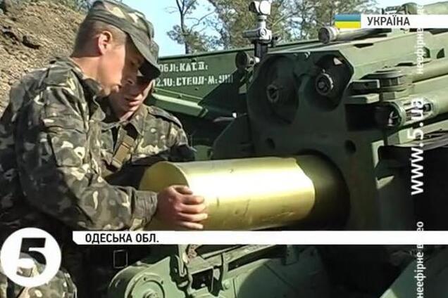 Артиллеристам Военно-морских сил Украины выдали пушки 'Гиацинт'