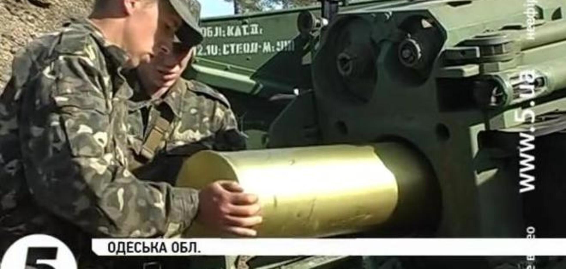 Артиллеристам Военно-морских сил Украины выдали пушки 'Гиацинт'