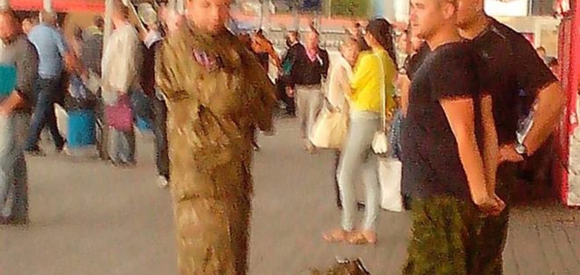 'Ополченцев' Донбасса видели на вокзале в Ростове-на-Дону