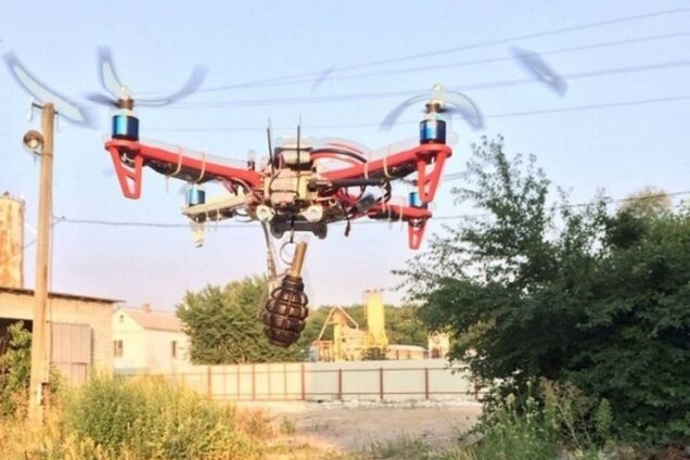 На вооружении у армии Украины появились дроны с гранатами