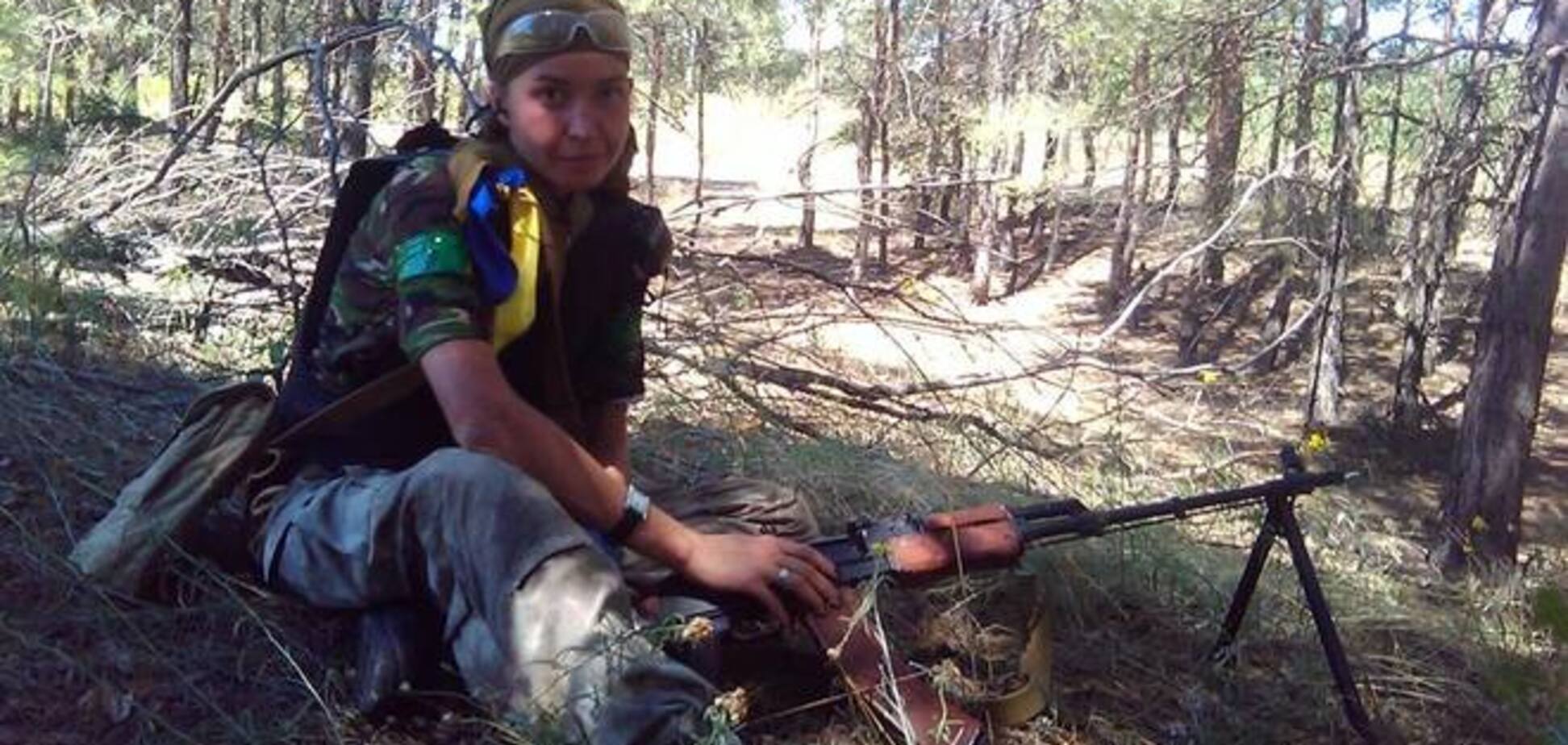 В одном из подразделений 'Айдара' служат три девушки: медик, автоматчица и пулеметчица