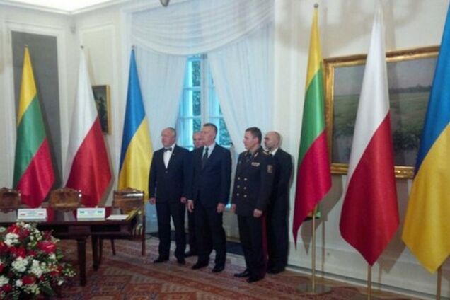 Украина создала совместную военную бригаду с Польшей и Литвой