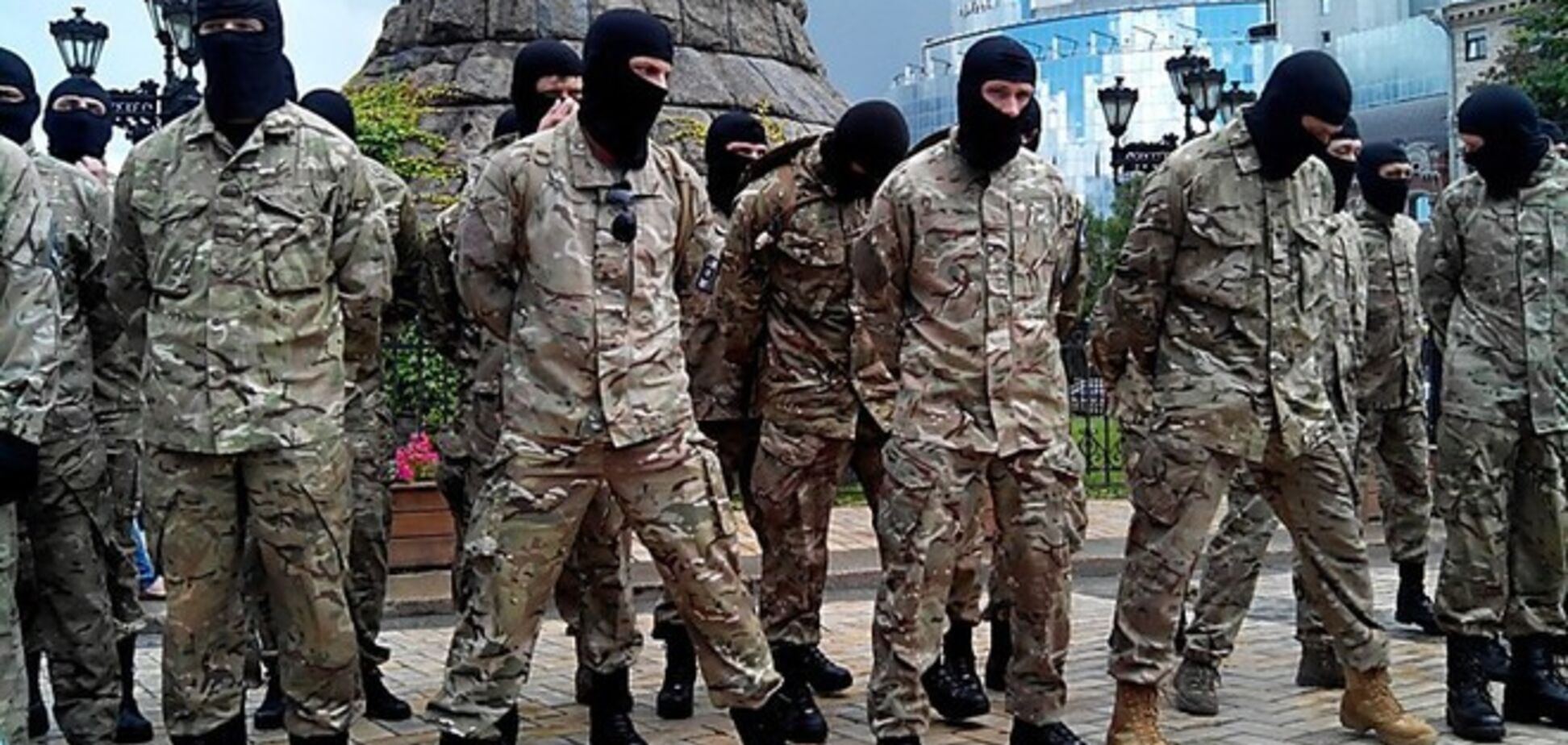 Пресс-конференция бойцов добровольческих батальонов