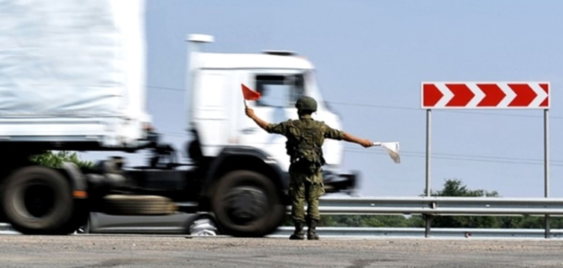Террористы используют грузовики из 'гумконвоя' для своих нужд