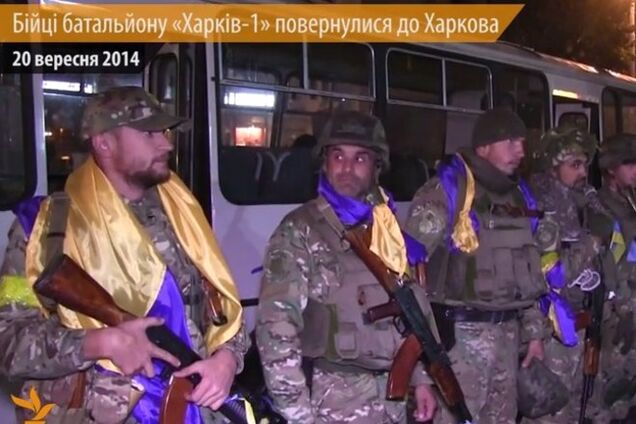 Вернувшийся из АТО боец батальона 'Харьков-1': во время перемирия нас обстреливали каждый день!