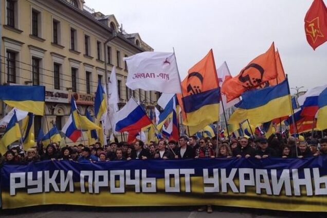 Оккупанты  в соцсетях уже призвали своих 'братьев' разогнать Марш мира в Москве