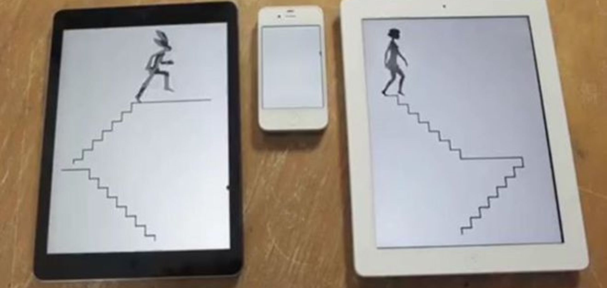 Необычный клип украинской группы, действие которого разворачивается на 14 'яблочных' гаджетах, взорвал интернет