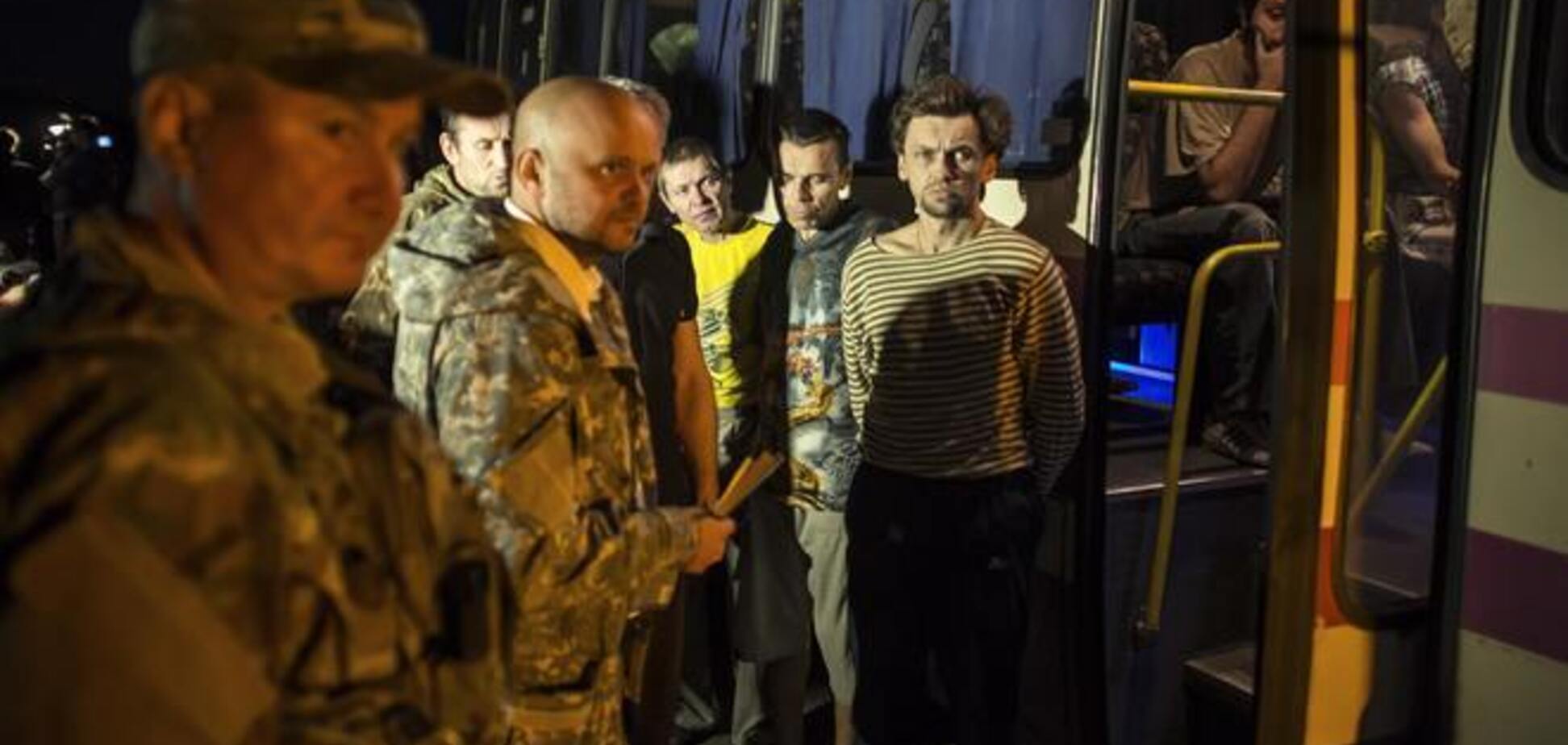 Из плена на Донбассе освобождены шестеро украинских военных