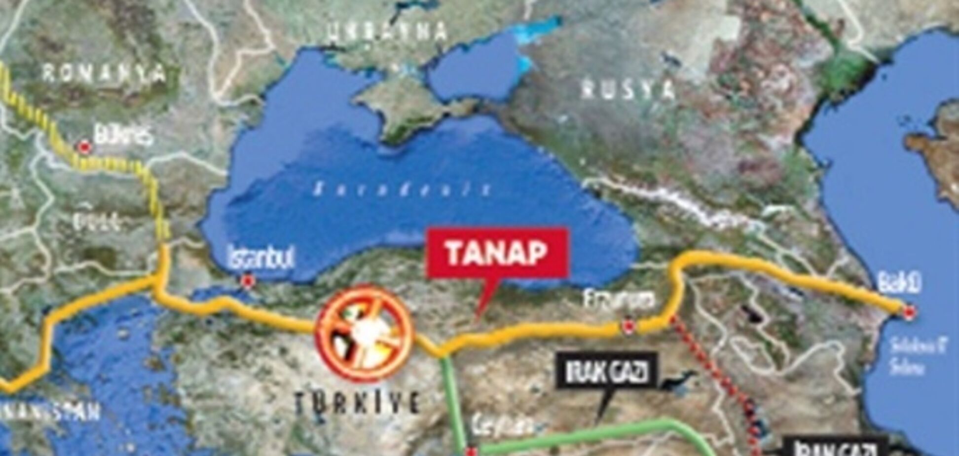 Болгария после заморозки 'Южного потока' занялась 'Южным коридором TANAP'