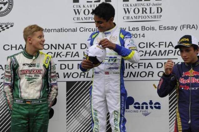 Сын Шумахера стал вице-чемпионом мира по гонкам