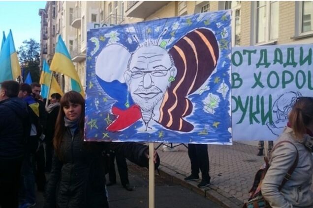 Харьковчане из-за Кернеса перекрыли движение на Крещатике