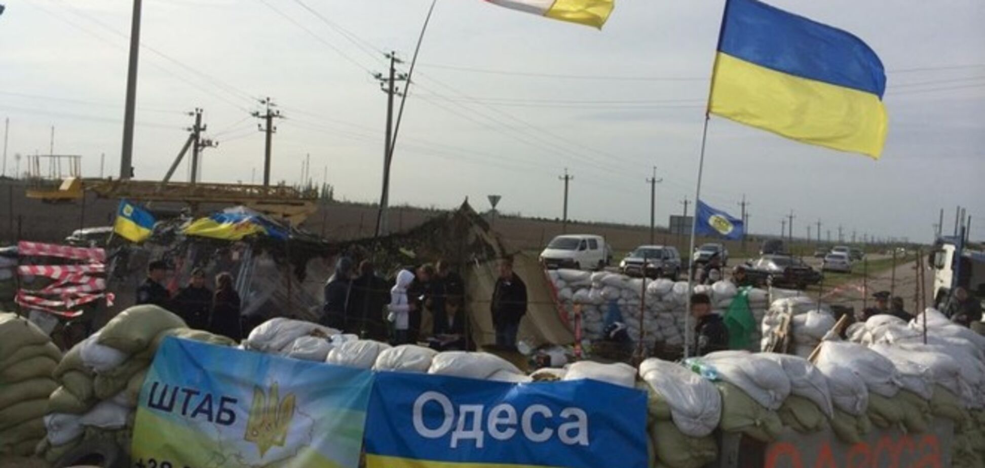 З гранатомета обстріляно блокпост українських військових під Одесою