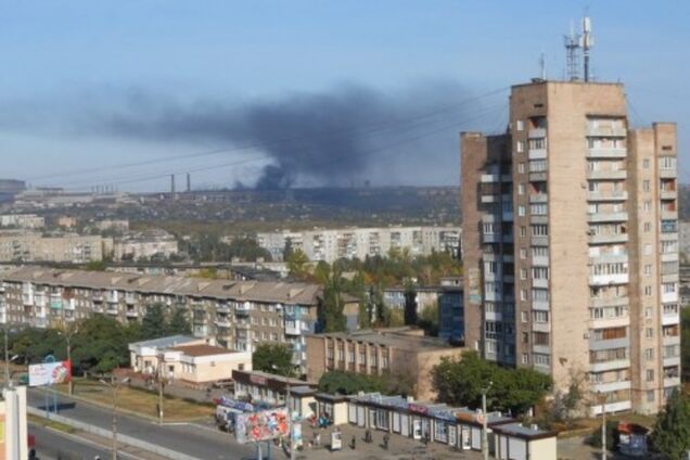 На Алчевском меткомбинате произошел пожар