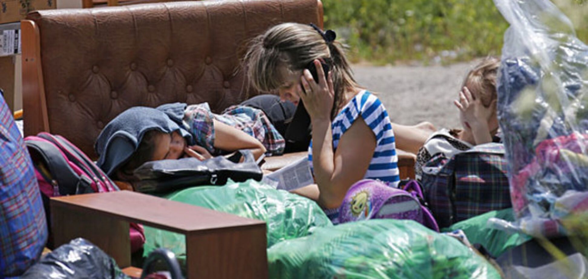 Жители Калуги выгнали украинских  беженцев из-за того, что они обругали Путина