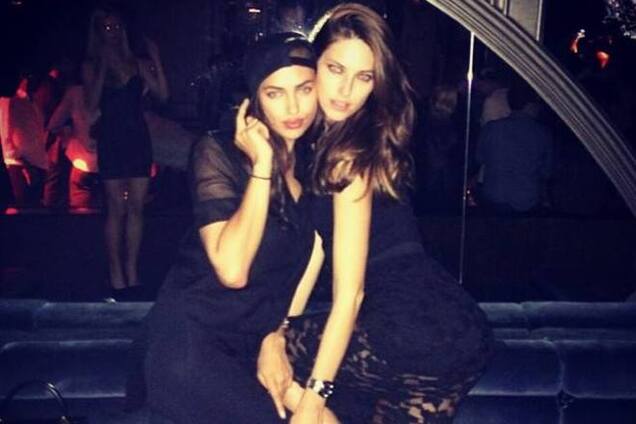 Девушка Роналду в компании красивых подруг развлекается в Нью-Йорке