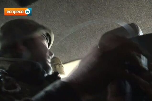 В сети появилось видео прорыва командира батальона 'Днепр-1' из 'иловайского котла'
