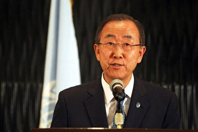 Генсек ООН требует реализации мирного плана на Донбассе