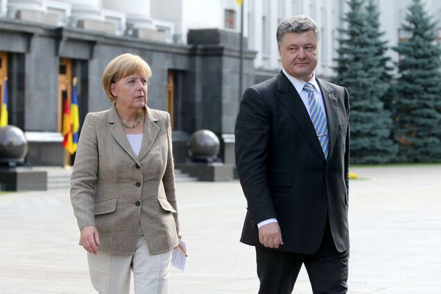 Порошенко і Меркель обговорили мирний план на Донбасі