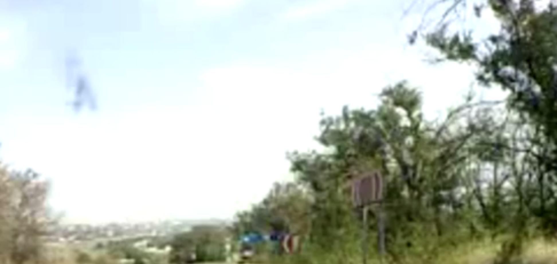 В сети появилось видео обстрела села Широкино около Мариуполя