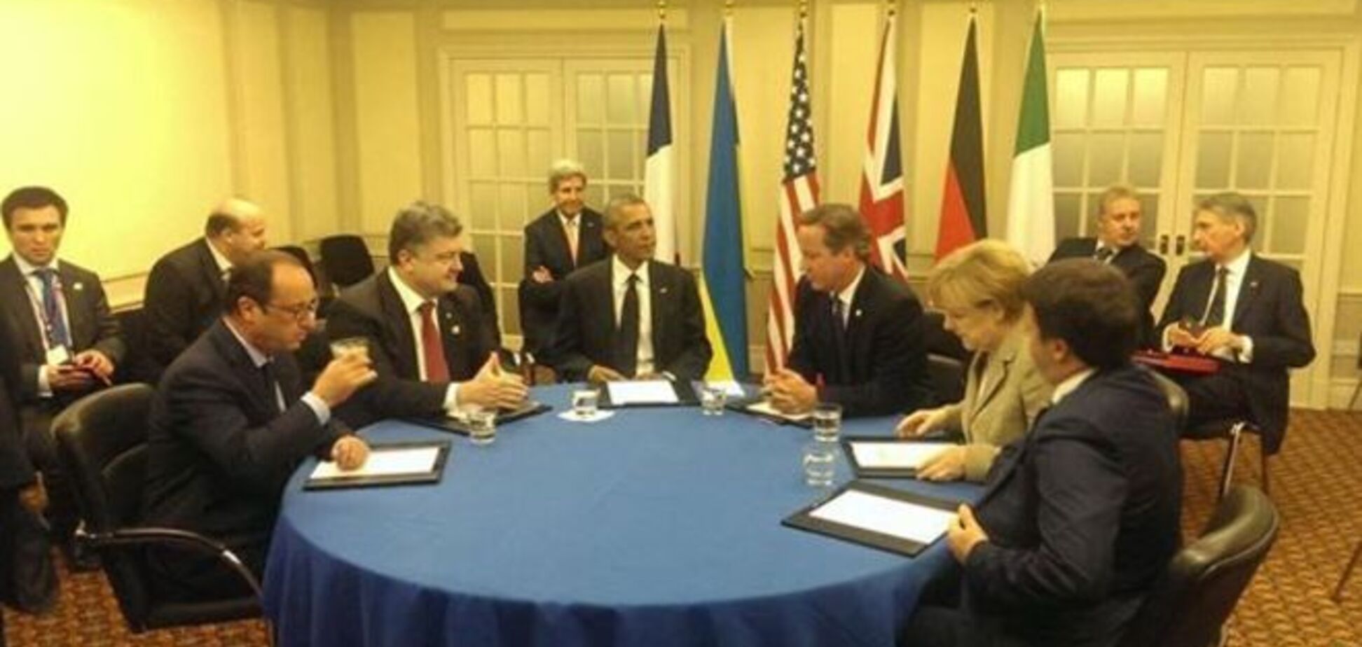 Порошенко встретился с лидерами ЕС и США