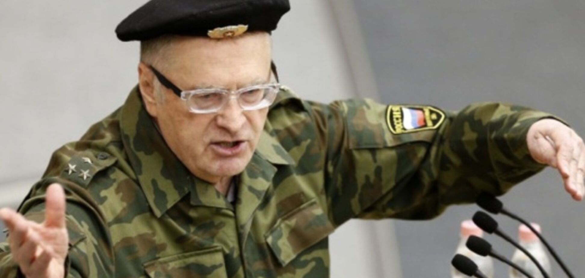 Жириновский просит разрешения высадить российский десант в Борисполе, чтобы 'очистить Киев от нацистов'