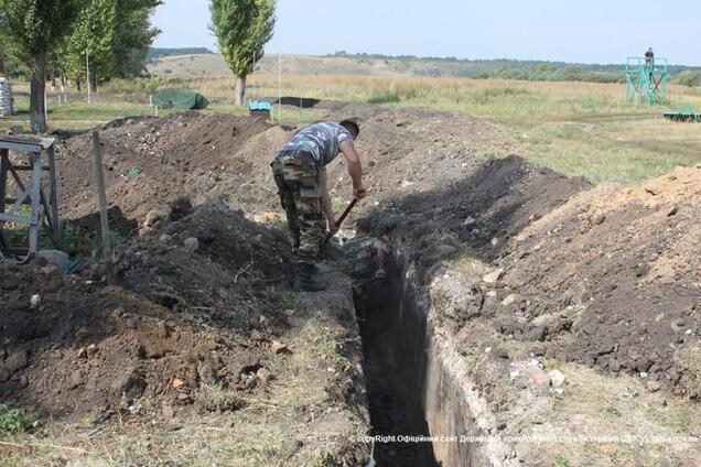 Сумщина почала активно 'обкопуватися'