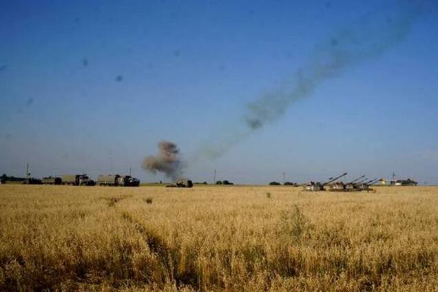 Артиллерия РФ обстреляла позиции сил украинской армии близ Мариуполя