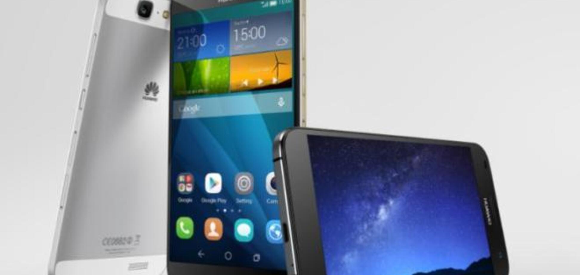 Huawei показала новые смартфоны: метал, сапфир и сканер отпечатков