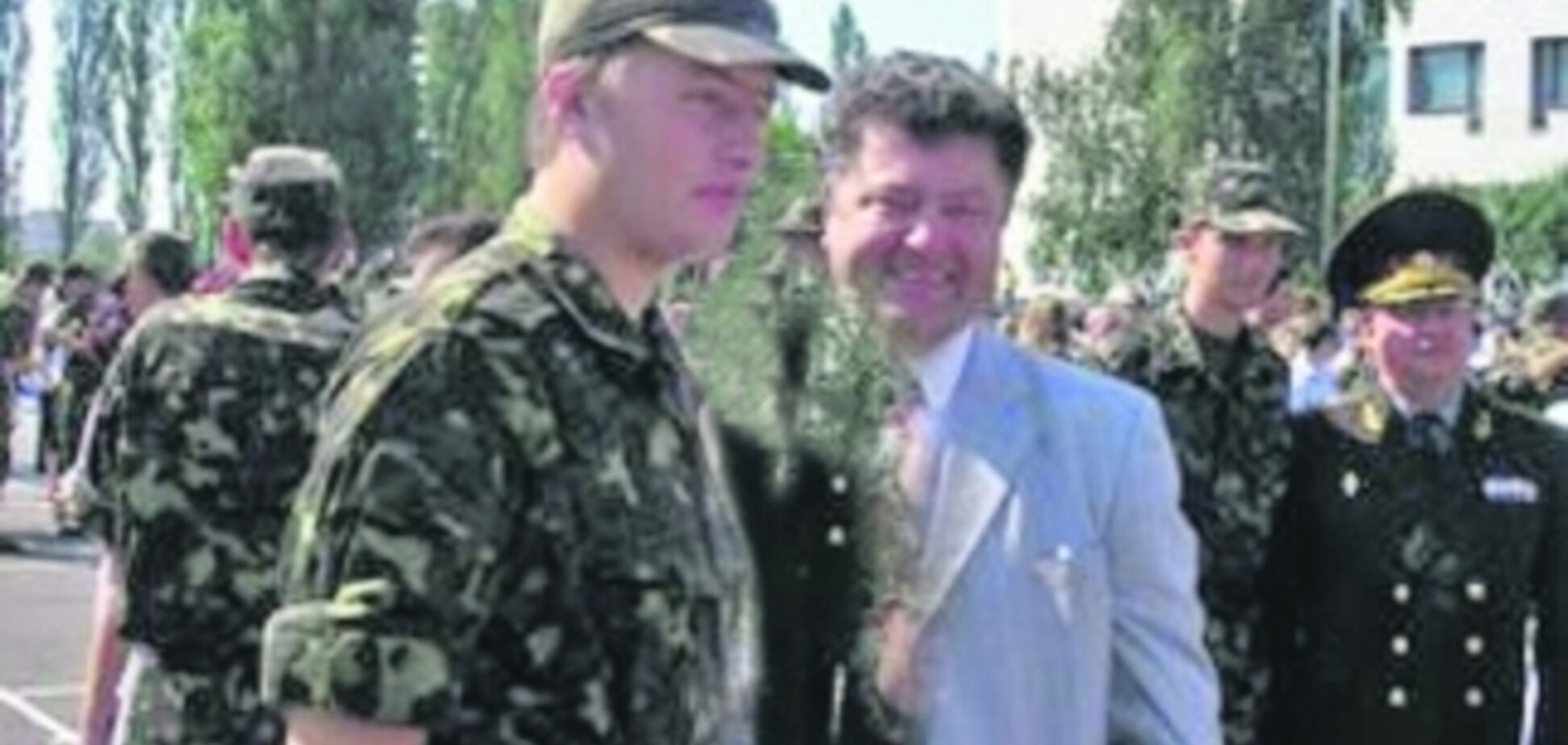 Жена Порошенко подтвердила, что их старший сын воюет в зоне АТО