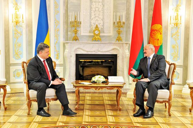 Порошенко обсудил с Лукашенко перемирие на Донбассе