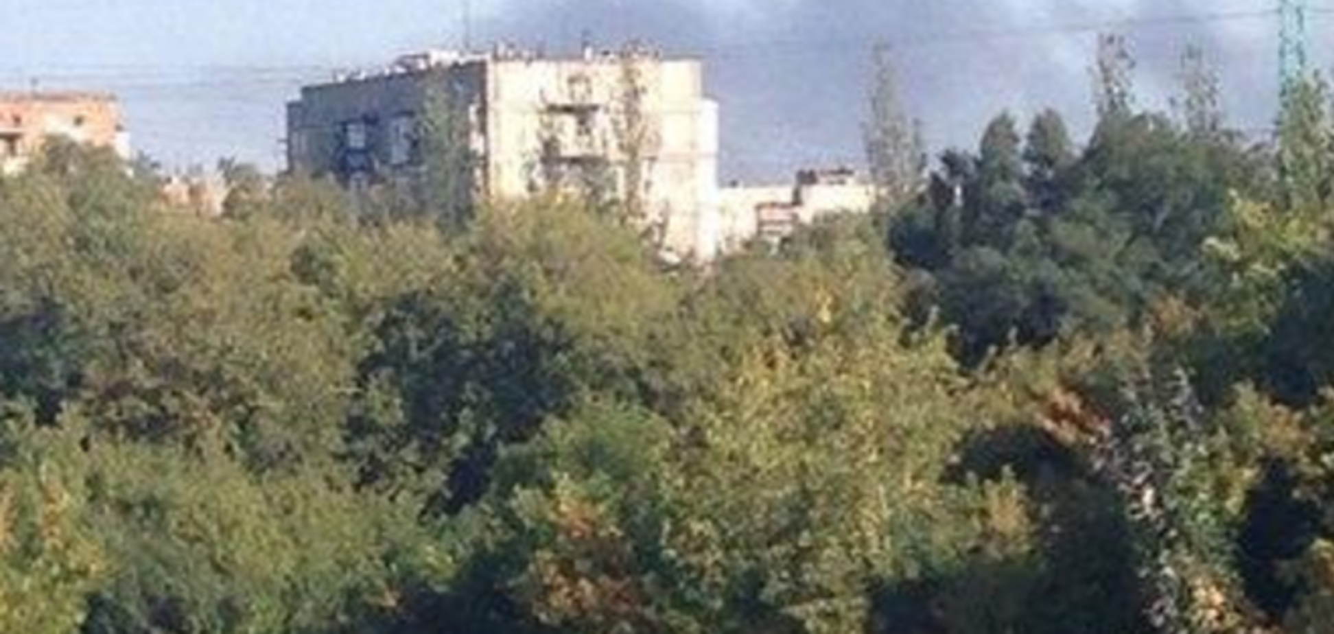 В Донецке террористы пытались захватить аэропорт