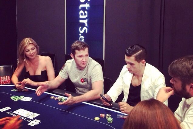 Украинские селебретис отдохнули за покерным столом в Барселоне