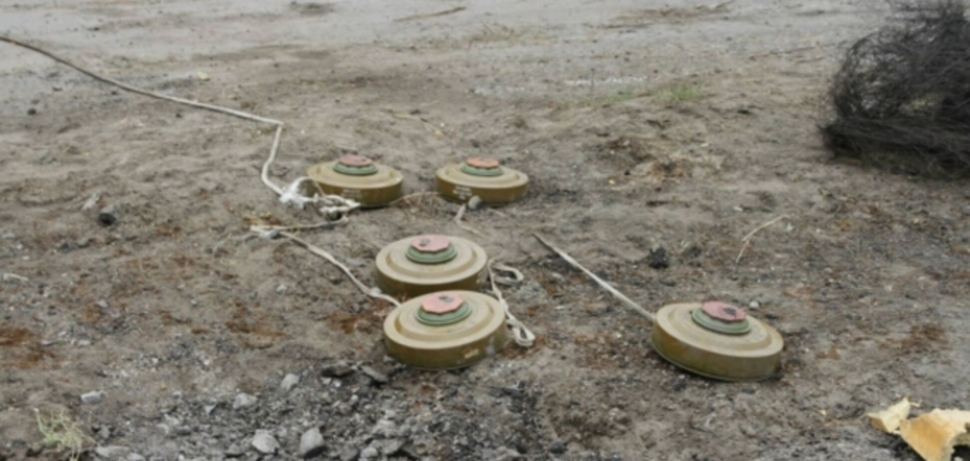 Мужчина подорвался на мине близ Горловки