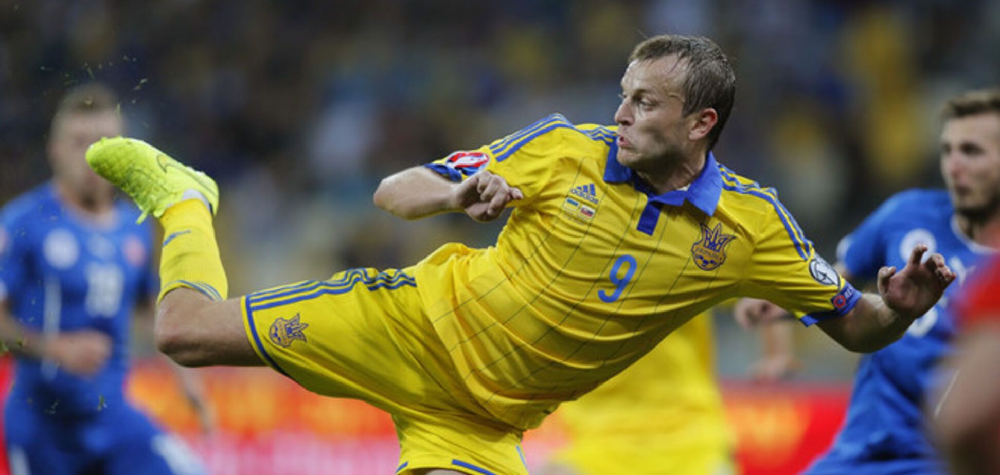 Как сборная Украины проиграла на 'Олимпийском' Словакии