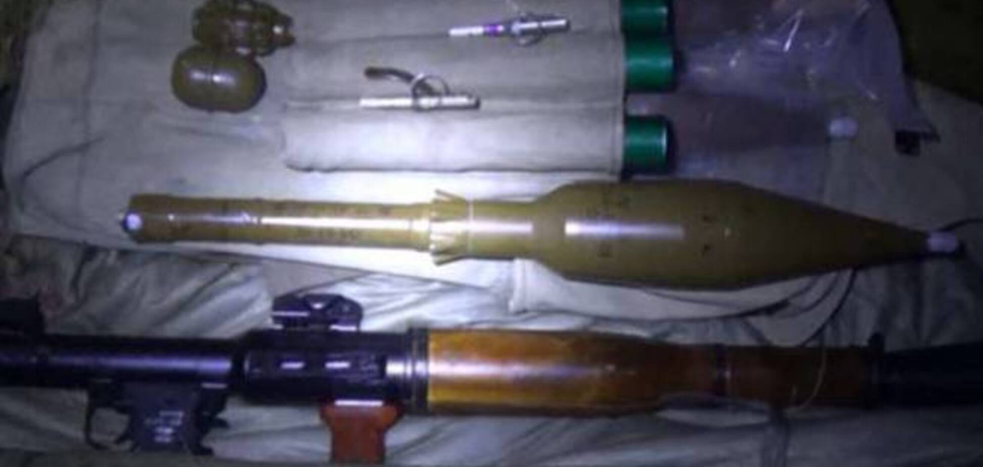 В лесу под Киевом нашли закопанное оружие